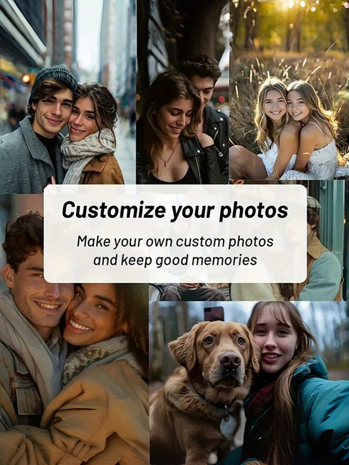 1 Personalized Acrylic Photo Block Decor - Customize your favorite memories. The perfect gift for anniversaries, birthdays, weddings, and graduations.